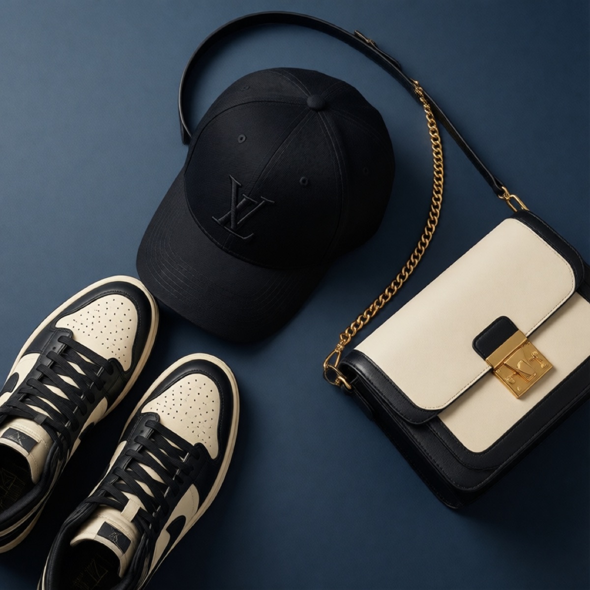 Monogram Cap, Bag & Shoes